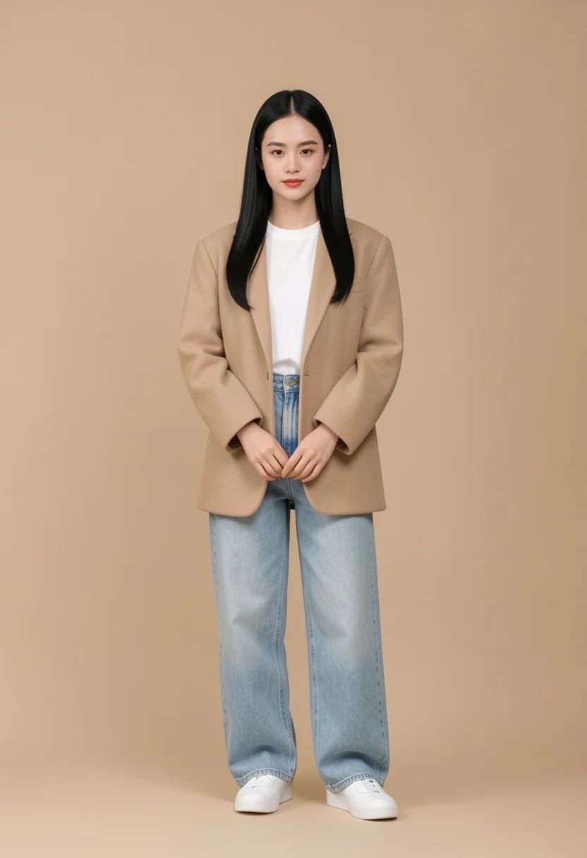Demo D 成品：换装后全身照