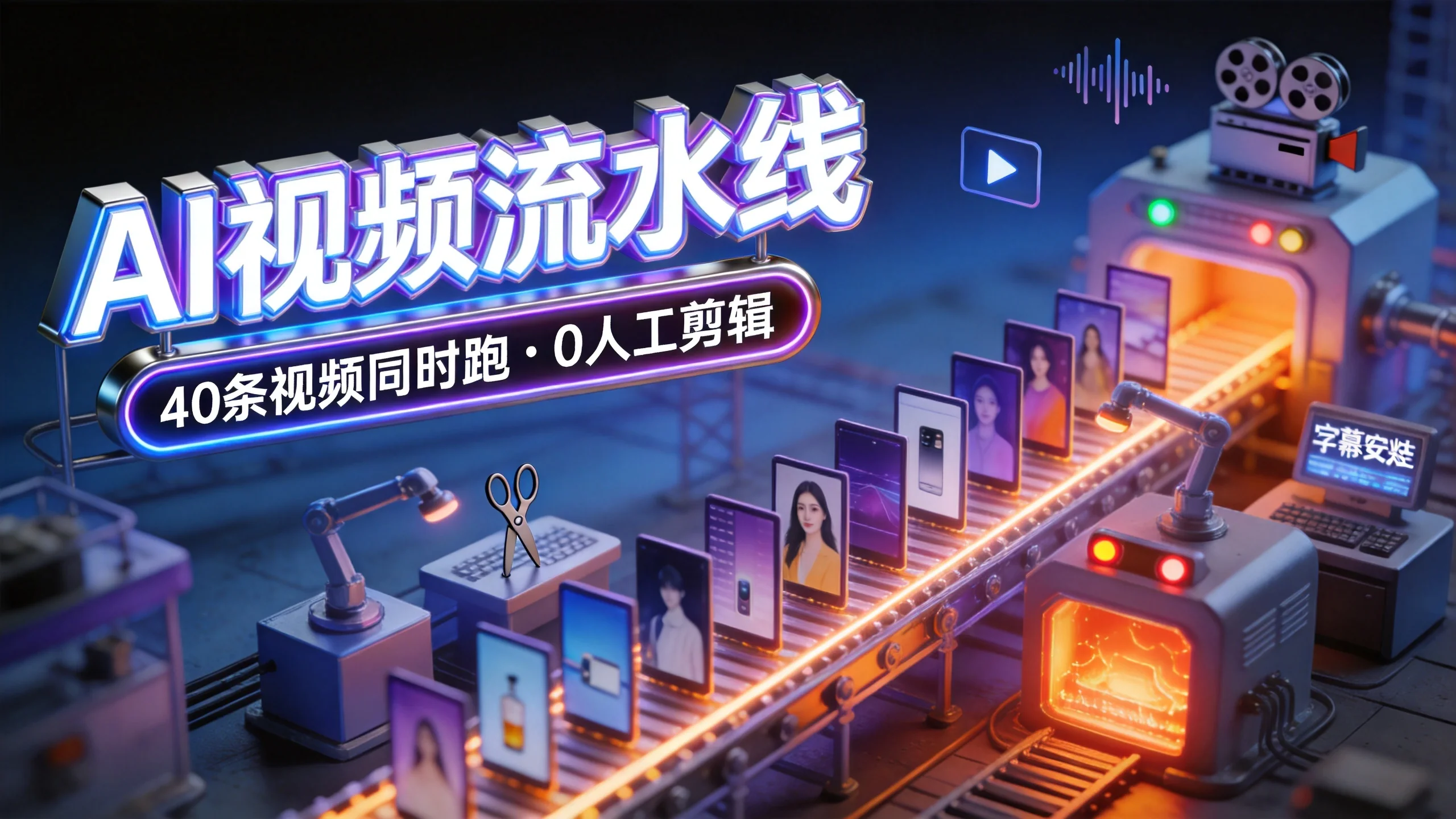 AI 视频流水线封面
